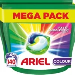 Ariel All in One Colour Pods, 140 Wash